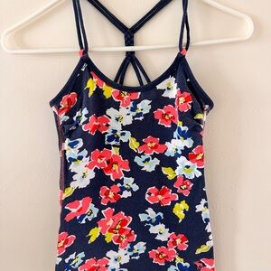 Floral Strappy Tank Top from Abercrombie kids